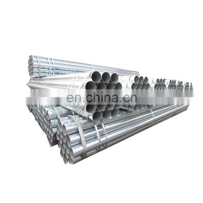 round 2 inch galvanized steel tube pipe/galvanised steel tube factory