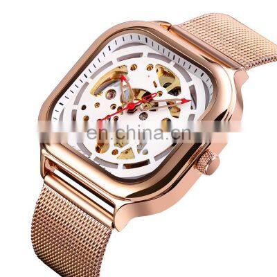 Skmei 9184 custom wholesale automatic luxury mens mechanical watch