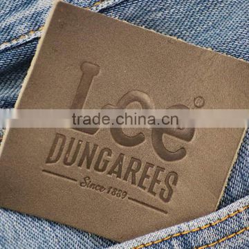 Made in china hot sale designer clothing leather patches
