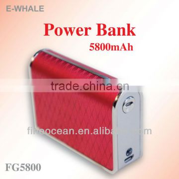 Universal power bank external battery charger 5800mAh