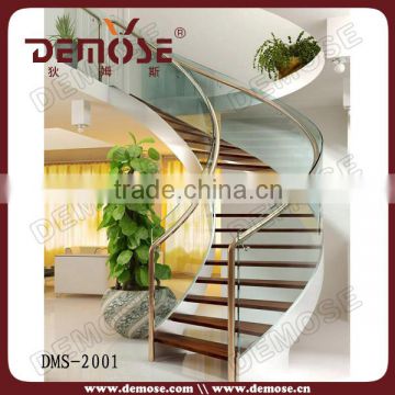 interior design helical stairs for villa