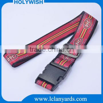 High quality promotional colorful polyester travel luggage belt for suitcase
