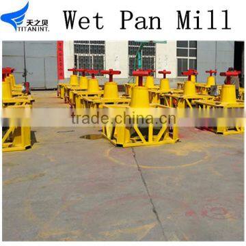 2014 Gold Mine Grinding Wet Pan Mill