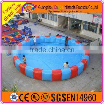 Human sized inflatable pool for sale, above ground inflatable swimming pool with CE