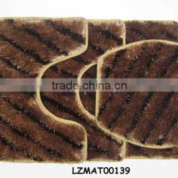 Shaggy bath mat set bath rug LZMAT00139