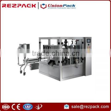Premade Pouch Liquid & Thick Liquid Packing Machine Unit