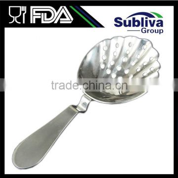 2016 Hot Sale Stainless Steel Shell Cocktail Strainer