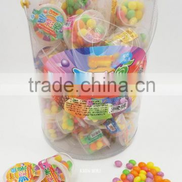 Multi colour sweets and sour fruit candy