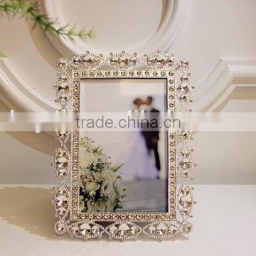 Crystal Wedding Heart Shape Decoration Photo Frame For Party Gifts