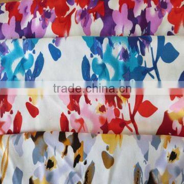 made in China New Design High Quality flower printing 100% Rayon Woven Fabric