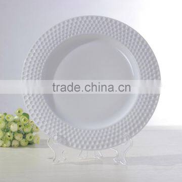 Golf Ball Dimples Pattern porcelain plates