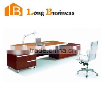 LB-JL7014 High quality modern design White wooden executive office table