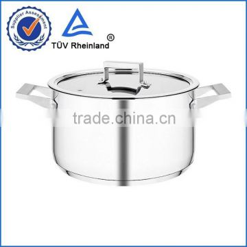 Aluminum food warmer hot pot with stainless lid