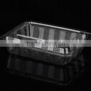 PS rectangle food grade sushi to go box