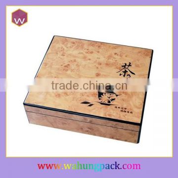 Chinese tea box wooden presentation tea tins box