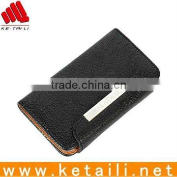 For iPhone 4 Wallet Case Multiple Color