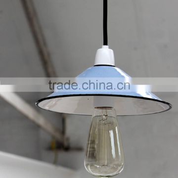 10.9-8 a colourful enamel Cove Pendant Shade These amazingly simple pendant lights lamp                        
                                                Quality Choice
