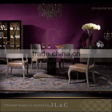 JT05 Round Modern Dinner Table in Dining Room from JL&C Luxury Home Furniture New Designs 2016 (China Supplier)