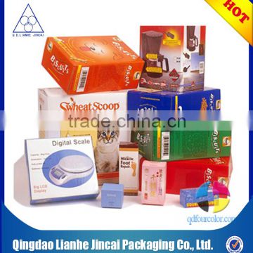 Popular custom design paper packing box