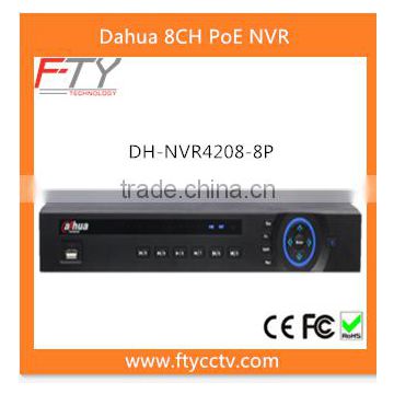 Dahua DH-NVR4208-8P H.264 CMS 8 Channel 5MP NVR For 24 Hours Recording