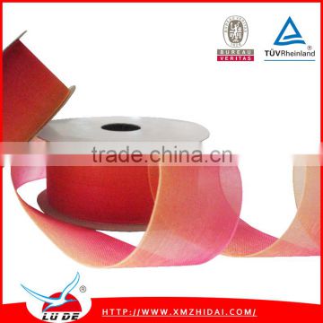 Factory Price Sheer/Organza Rainbow Ribbon/Colorful Organza Ribbon