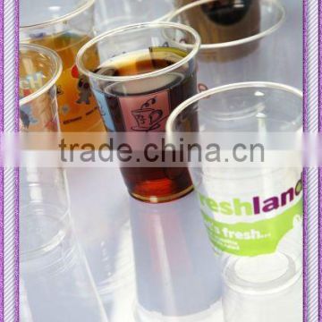 6 colour printed plastic beverage cup