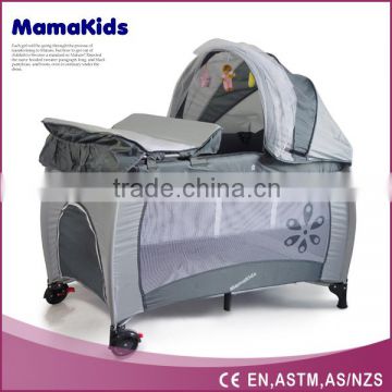 folding baby bed/baby playpen/with luxury mosquito net