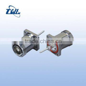 Low Pim 7/16 Type Din Female Male RF Connector manufacture in China