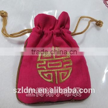 china style cotton gift bag