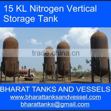 15 KL Nitrogen Vertical Storage Tank