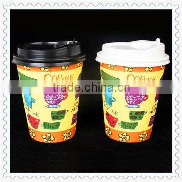 2016 new design of paper coffee cup lid for hot coffee