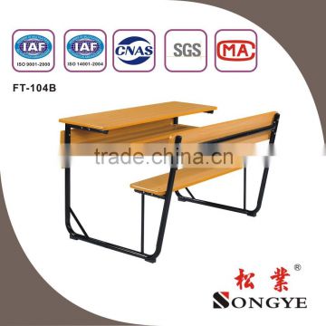 AP Good quality connected school desk and bench school furniture price list