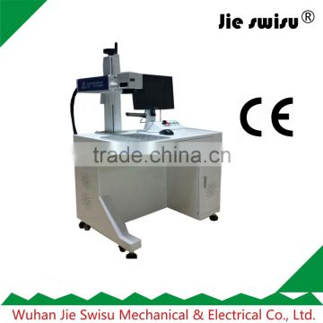 Laser marking printing machine on nonmetals Laser fiber 20w