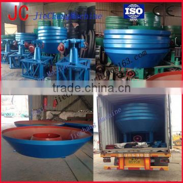 hot sell in African Wet Gold Grinding Mill,Wet Pan Gold Grinding Machine,Gold Mill from JC machine