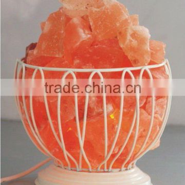 Metal Salt lamp Basket/Feng Shui Salt Lamps/Iron Basket Salt Lamp/Metal Fire Basket