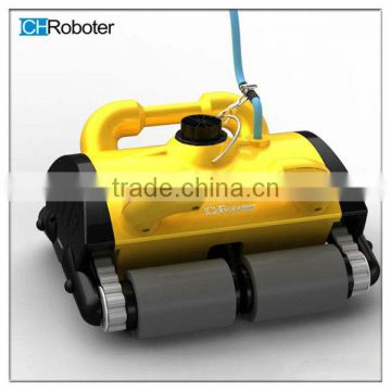 Yellow Robotic Pool Cleaner