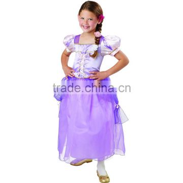Store Rapunzel Costume Dress for Kids(Pink,White,Blue,Purple)