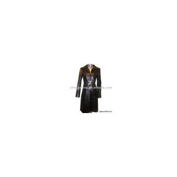 Sell Ladies' Long Lamb Leather Jacket