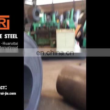 welded beveled edge round steel pipe q235 spiral steel tube