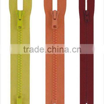 Brand New No.8 Fashion Plastic Zipper / Vislon Zipper for sales