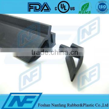 Customized triangle shape epdm rubber seal