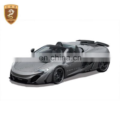 Newest good price rear bumper lip spoiler car parts suitable for mclaren MP4-12C change to wide body kits styling in fiberglass