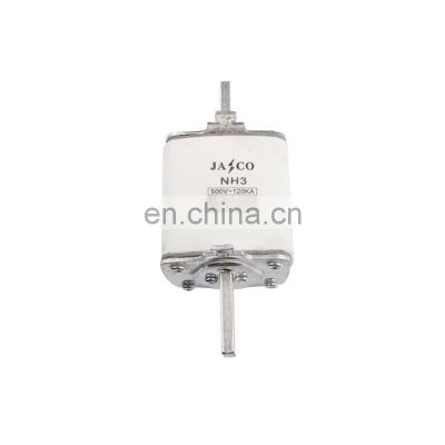 Twenty years of foreign trade manufacturers NH3 fuse rated current 425-500A LVHRCfuse links, rared voltage 500V AC