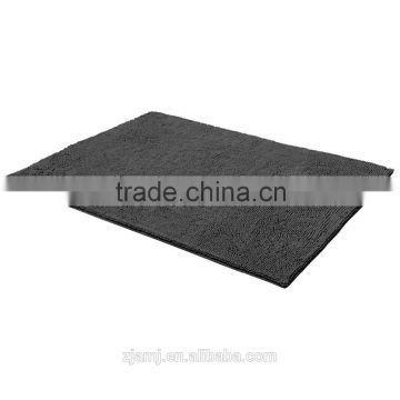 Chenille anti-slip sofa mat with hot melt bottom