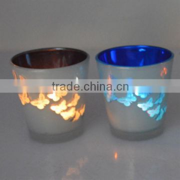 china import items butterfly glass decor Candle container for home