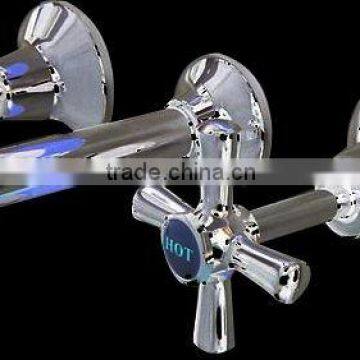 double handle water faucet