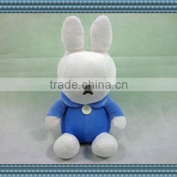 Stuffed toy rabbit wholesale soft toy white bunny plush rabbit