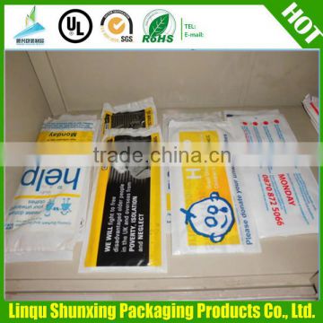 charity bag for sale / HDPE printed plastic bags for donation / priting bag