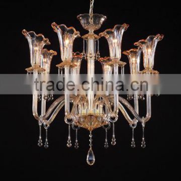 2015 royal style golden eight-ends chandeliers pendant light for luxury hotel