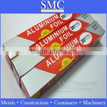 aluminum foil roll(edge banding,food packaging, containers, cooking, freezing,wrapping, storing)